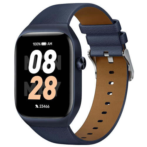 Mibro Smart Watch T2 (Deep Blue) - 1.75" Amoled Display in UAE