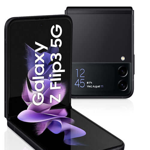 Shop for Galaxy Z Flip3 5G (Dual Sim) 256GB, 8GB RAM Phantom Black at Fonezone UAE
