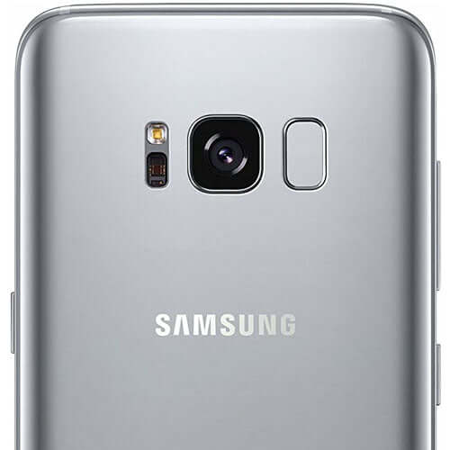 Samsung Galaxy S8 Arctic Silver 128GB 4GB Ram Dual Sim in Dubai - Camera
