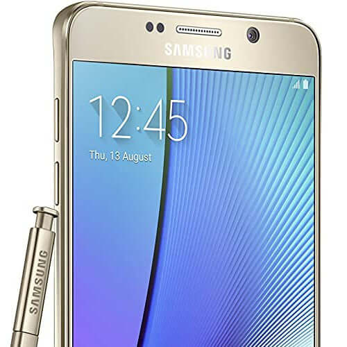 Samsung Galaxy Note 5 Gold Platinum