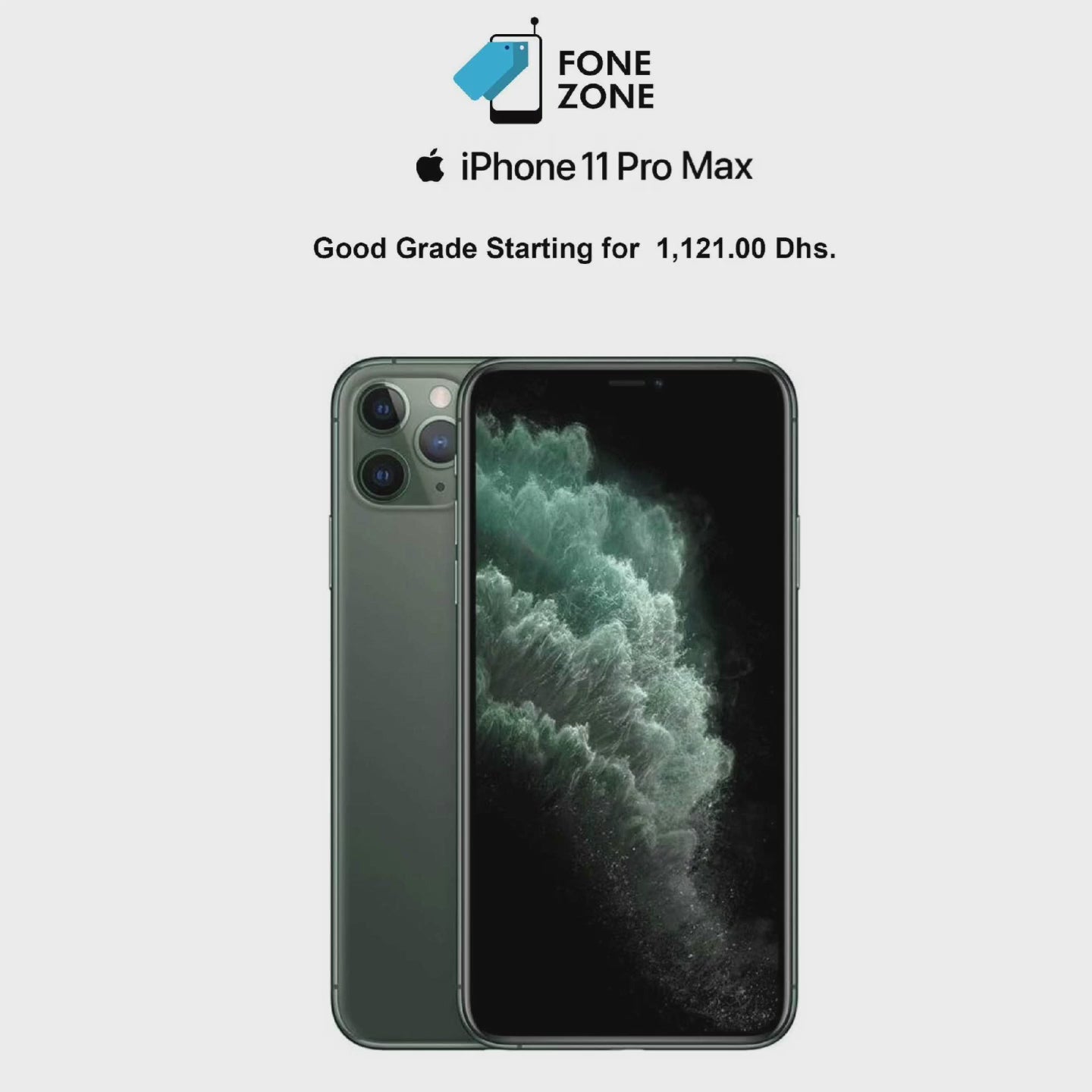 Refurbished iPhone 11 Pro Max - Fonezone UAE