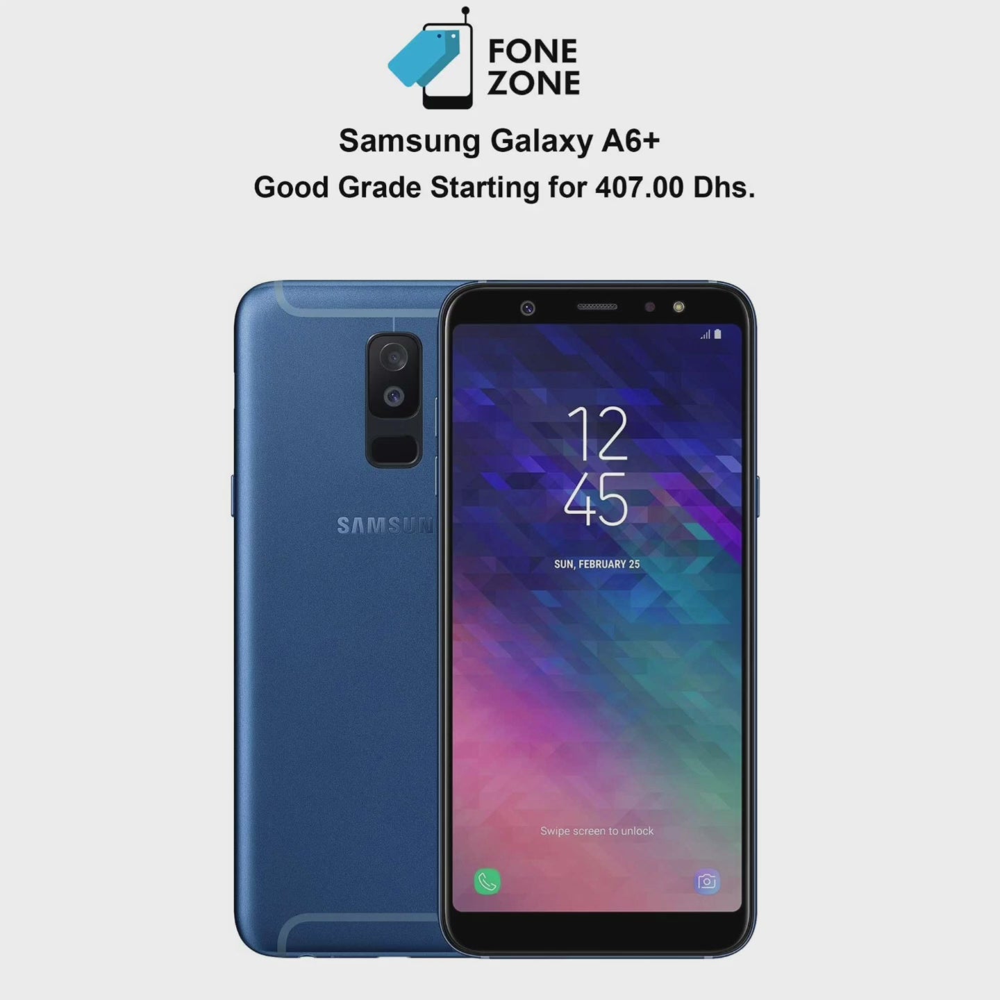 Buy best Online Samsung Galaxy A6+ at Best Price in Dubai, Abu Dhabi,  Sharjah , UAE
