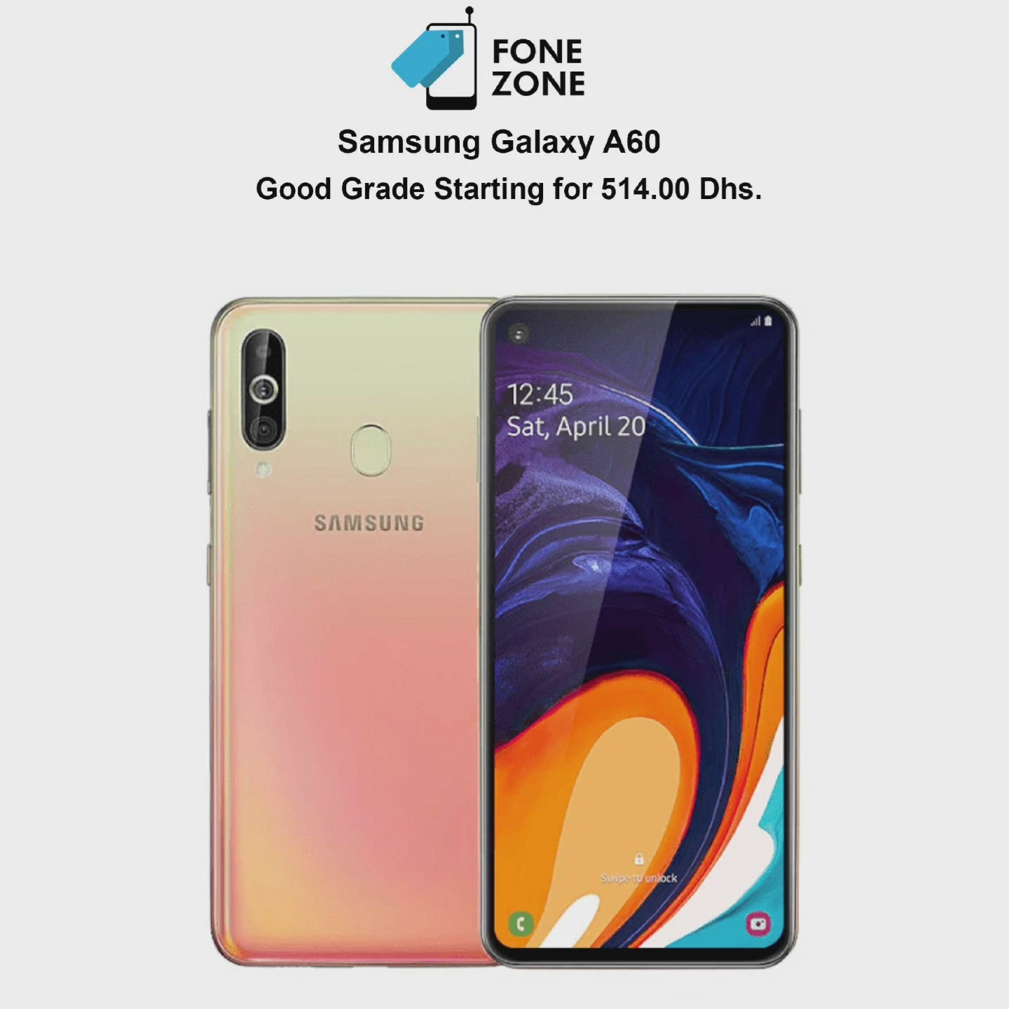 Buy best Online Samsung Galaxy A60 at Best Price in Dubai, Abu Dhabi,  Sharjah , UAE
