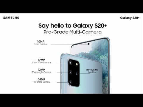Phone Galaxy S20 Features Camera S20 Plus New Features Samsung