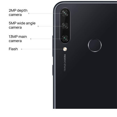  Huawei Y6p 128GB 4GB RAM Midnight Black