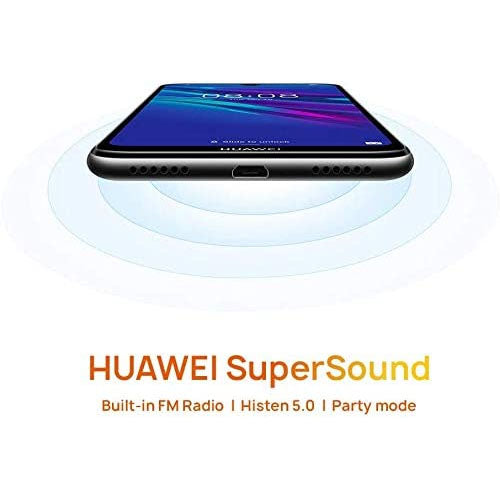 Huawei Y6 Prime - 2019 32GB, 2GB Ram single sim Midnight Black in Dubai