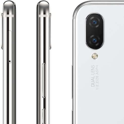 Huawei nova 3i, 128GB, 4GB single sim Pearl White at Fonezone.ae