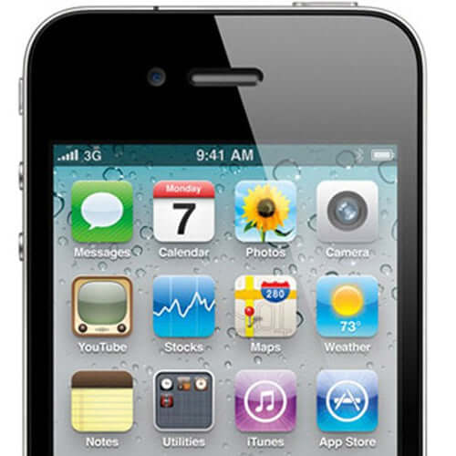 Apple iPhone 4s 32GB Black Good in UAE