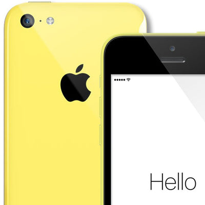 Apple iPhone 5c 16GB Yellow B Grade