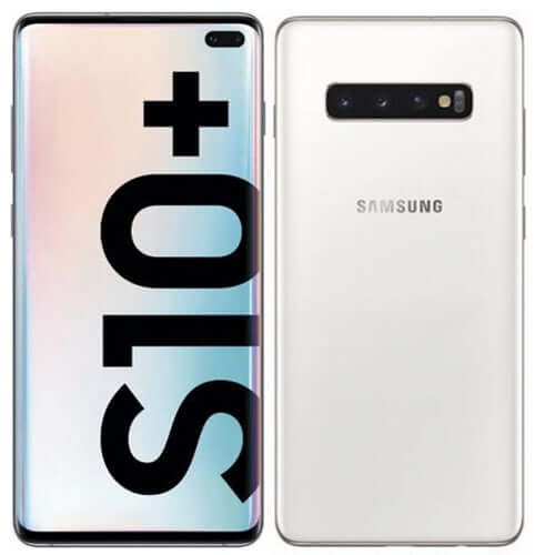  Samsung Galaxy S10 Plus Single Sim 128GB 8GB Ram Ceramic White