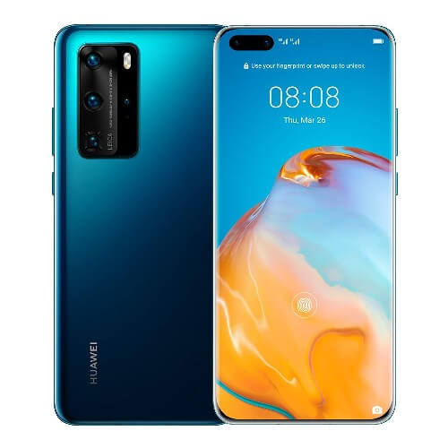Huawei P40 Pro 128GB 8GB RAM single sim, Deep Sea Blue
