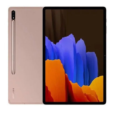 Samsung Galaxy tab S7 plus Mystic Bronze 128GB 6GB RAM price in Dubai, UAE - Fonezone.ae