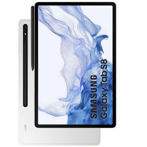 Samsung Galaxy Tab S8 Plus 128GB 8G single sim Silver - At Fonezone.ae