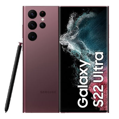  Samsung Galaxy S22 Ultra 256GB 12GB RAM Burgundy Order At Fonezone UAE