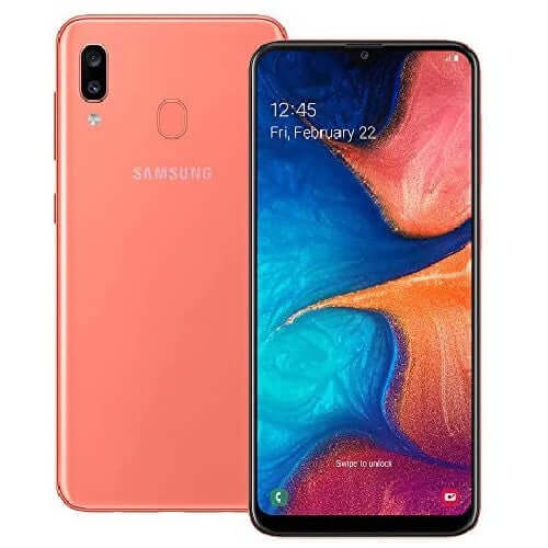 Samsung Galaxy A20 32GB Single Sim Coral Orange