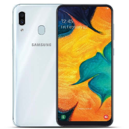 Samsung Galaxy A30 4GB RAM 64GB Dual Sim White
