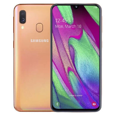 Samsung Galaxy A40 Dual Sim Coral