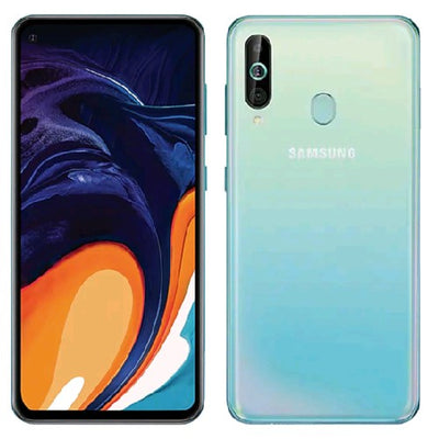 Samsung Galaxy A60 128GB 6GB Ram Single SIM Seawater Blue
