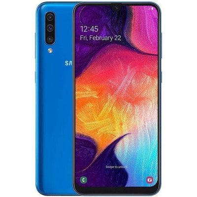 Samsung Galaxy A50 Dual SIM 128GB 4GB RAM 4G LTE (UAE Version) - Blue or samsung a50