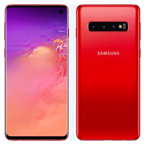 Samsung Galaxy S10 (256GB, 8GB Ram) Cardinal Red Online at Fonezone.ae