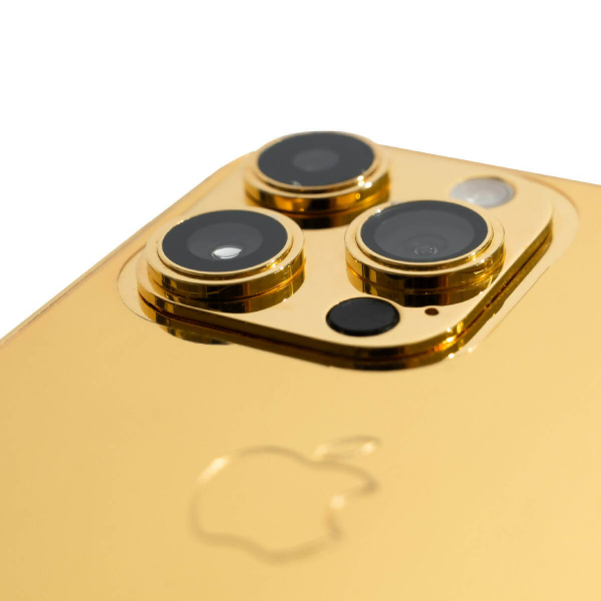 Apple iPhone 13 Pro Max 128GB 24K Gold Plated Camera