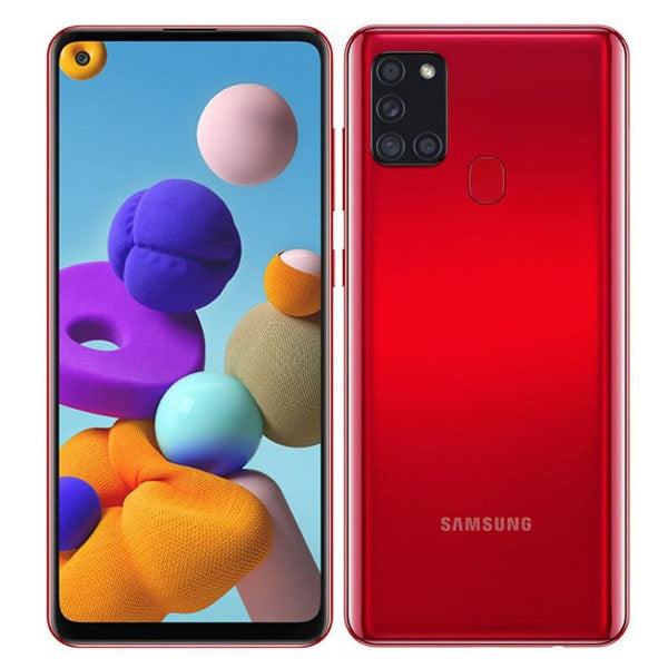 Samsung Galaxy A21s Single Sim 32GB, 3GB Ram Red

